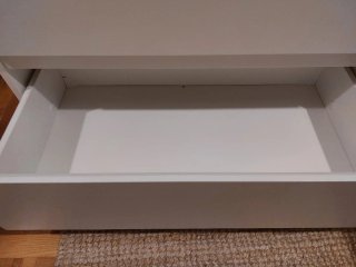 Cómoda Ikea Kullen 3 cajones blanca