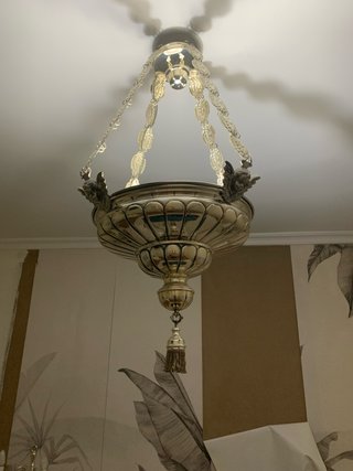 Lámpara de techo y apliques de pared clásicos