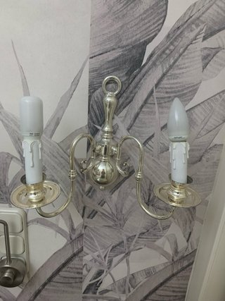 Lámpara de techo y apliques de pared clásicos