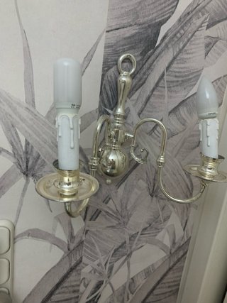Lámpara de techo y apliques de pared clásicos