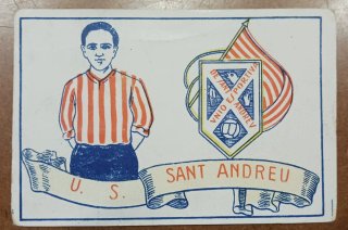Cromo U. S. Sant Andreu nº 48 Amatller