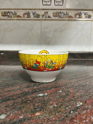 Tazón Los Simpson Cerámica