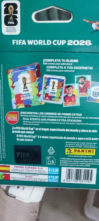 20 Cajas Blíster Mundial FIFA 2026