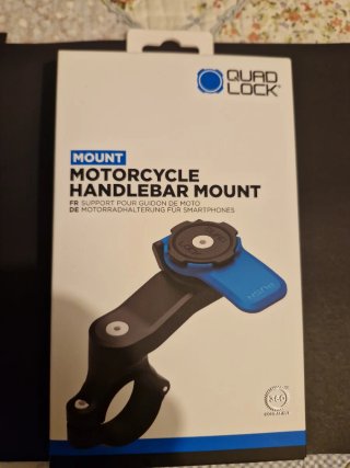 Quad Lock Soporte Manillar Moto Quad Lock