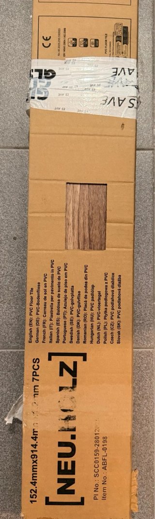 Lamas suelo vinílico PVC NEU.HOLZ 7 piezas