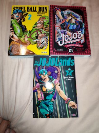 3 mangas Jojo's