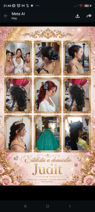 Peluquera & maquilladora a domicilio eventos