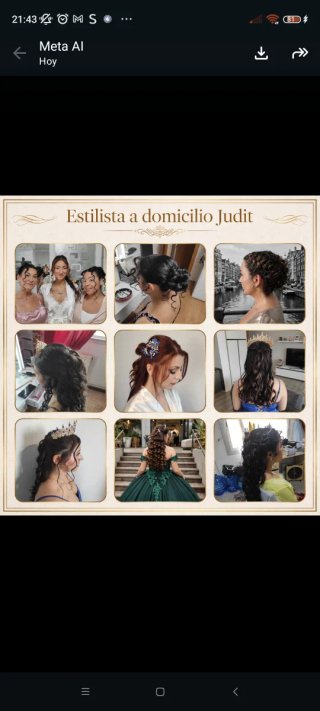 Peluquera & maquilladora a domicilio eventos