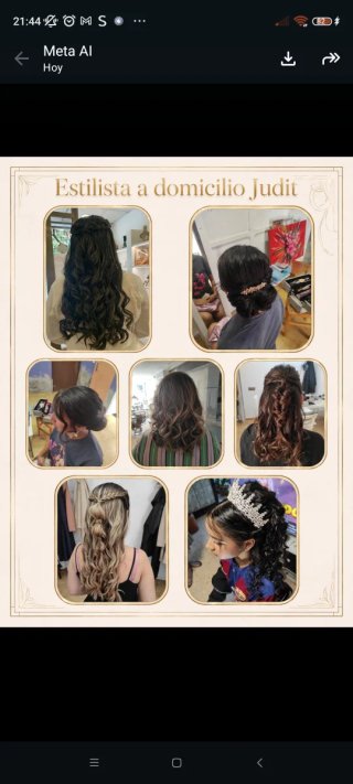 Peluquera & maquilladora a domicilio eventos
