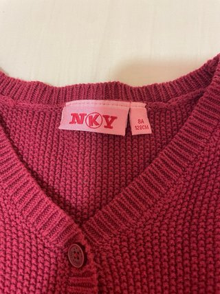 Chaqueta corta punto niña NKY