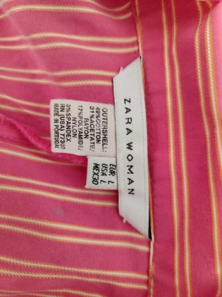 Camisa sin mangas Zara Mujer Talla S