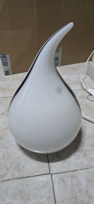 Lampada in vetro di Murano