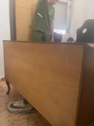 Cómoda vintage de madera