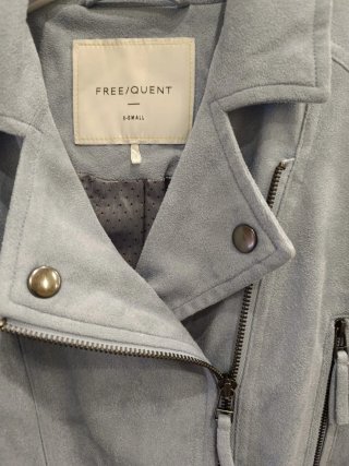 Giacca Freequent azzurra taglia XS
