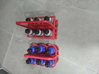 2 Botelleros para 6 Botellas