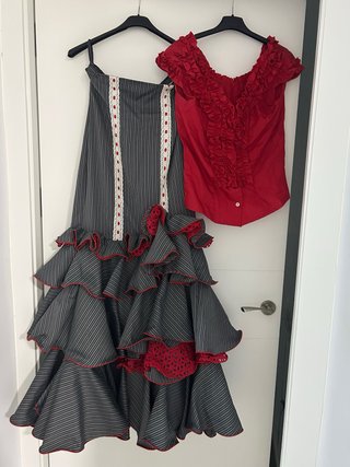 Conjunto Flamenco Falda y Blusa
