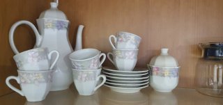 Juego de café de porcelana Yugoslavia