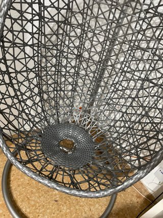 Sillón Colgante Gris