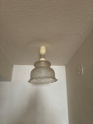 Lámpara de cristal colgante