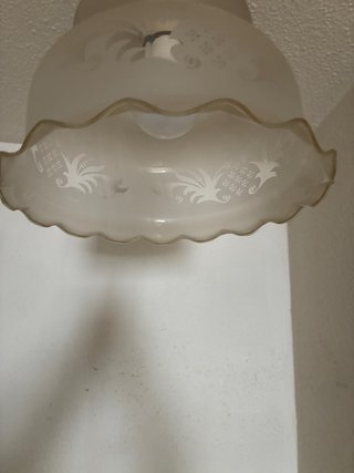 Lámpara de cristal colgante
