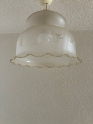 Lámpara de cristal colgante
