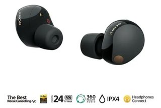 Sony WF-1000XM5 Auriculares Inalámbricos Negros