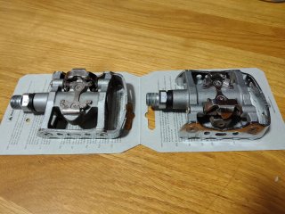 Pedales Shimano M324 SPD Mixtos MTB