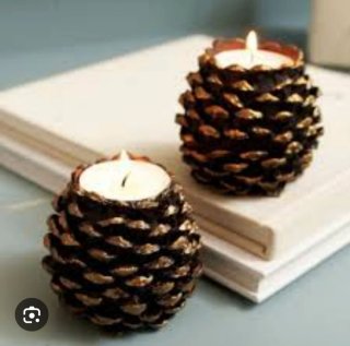 Piñas para decoración.