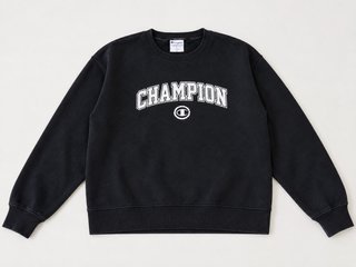 Felpa Champion nera vintage