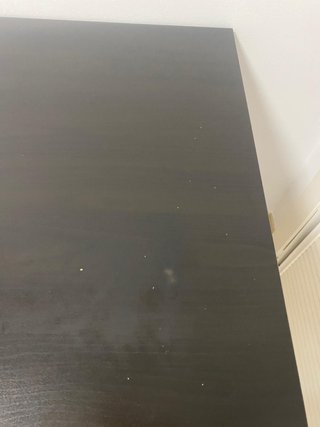 Escritorio Ikea Negro Madera