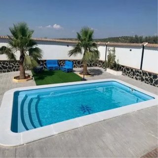 Piscina de poliester Rectangular 6x3