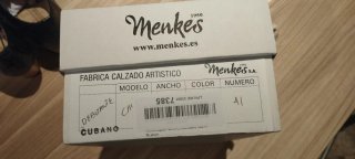 Zapatos Flamenco Menkes Negros
