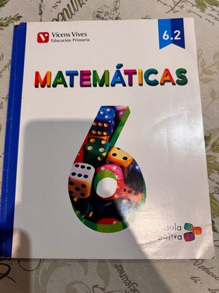 Libro Matemáticas, 6 Educación Primaria
