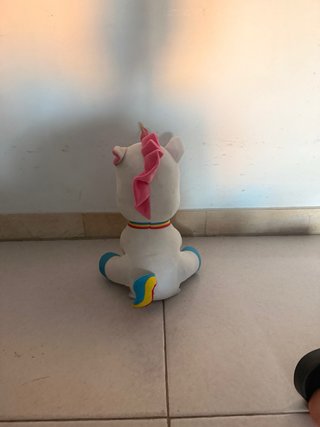Peluche musical unicornio