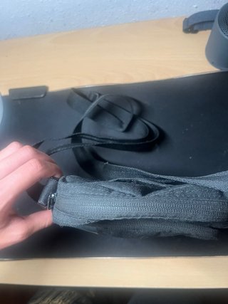 Bolso bandolera Nike negro