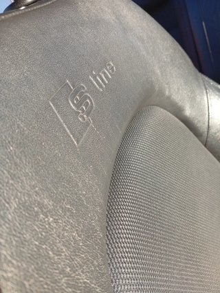 Interior asientos Audi A3 8P S Line