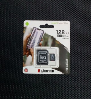 TARJETA MICRO SD - MARCA KINGSTON - 128 GB - NUEVA