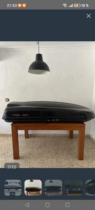 Cofre de techo para coche