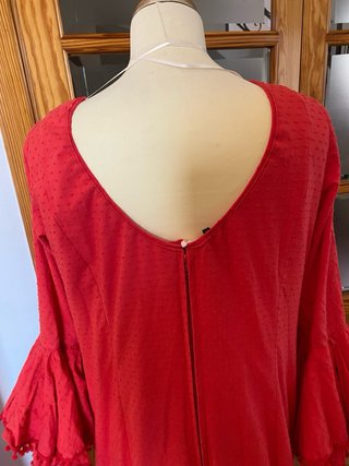 Vestido Flamenca rojo Volantes