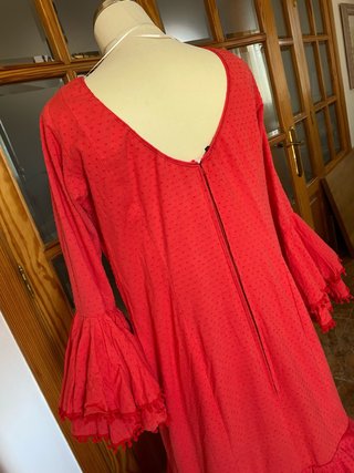 Vestido Flamenca rojo Volantes