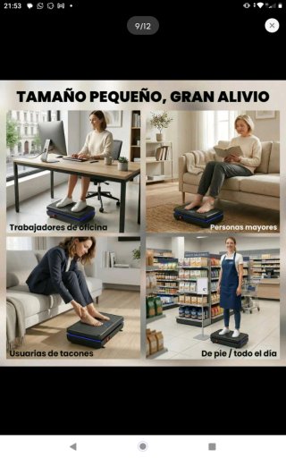 Plataforma vibratoria + 2 bandas elásticas