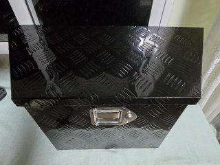 Caja de Herramientas para Remolque Negra, VEVOR