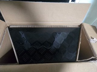 Caja de Herramientas para Remolque Negra, VEVOR
