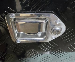 Caja de Herramientas para Remolque Negra, VEVOR
