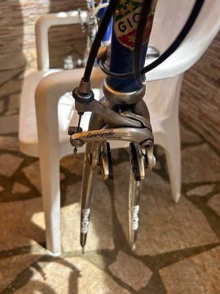 Cuadro bicicleta Gios con complementos Campagnolo