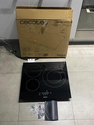 Placa de inducción Cecotec 3 fuegos