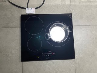 Placa de inducción Cecotec 3 fuegos