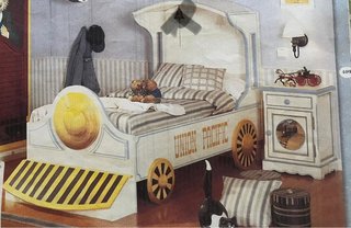 Cama infantil tren Union Pacific