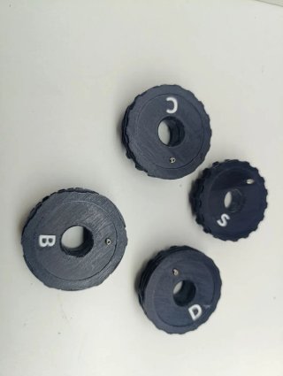 Levas S B C D Máquina Coser Alfa 1680
