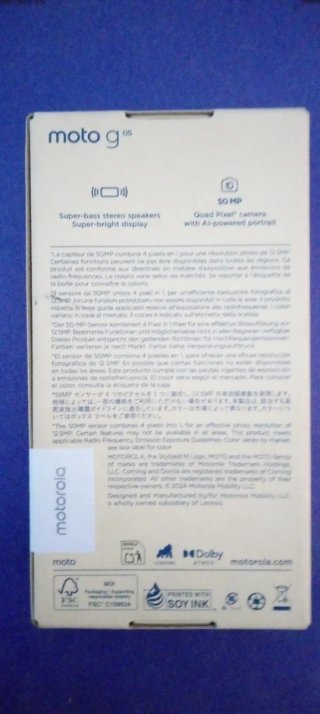 Motorola Moto G05 Caja Precintada